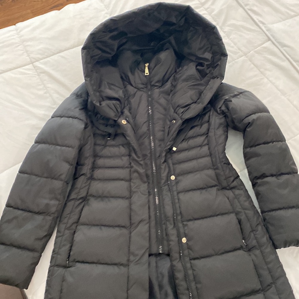 Tahari  black winter jacket